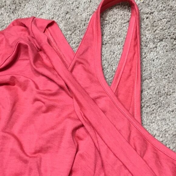 Three Dots coral dress. NWOT - Picture 5 of 7